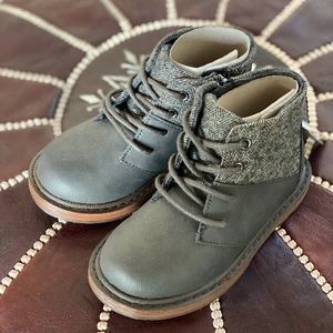 Zara baby leather boots size 6.5